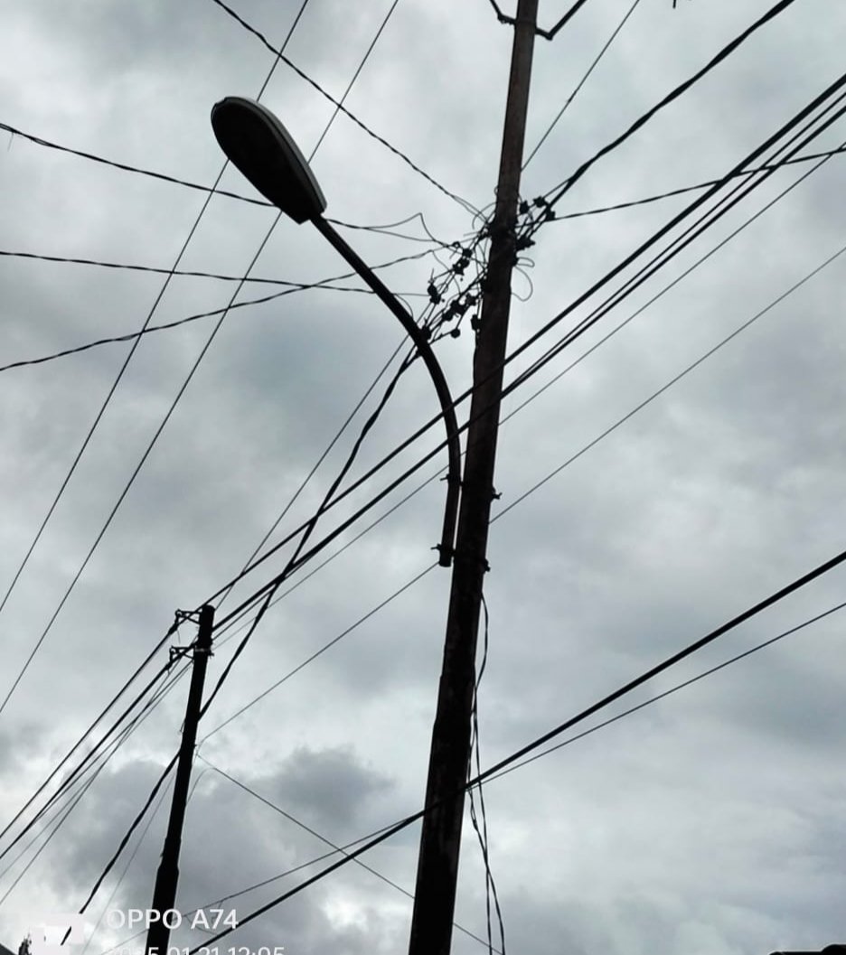 Buat Pemkab Gunung Sitoli, Lampu Jalan Tak Berfungsi