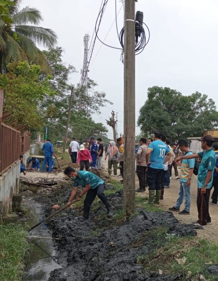 KSOP Kelas lV P. Susu Senam dan Gotong Royong Bersama Forkopinca