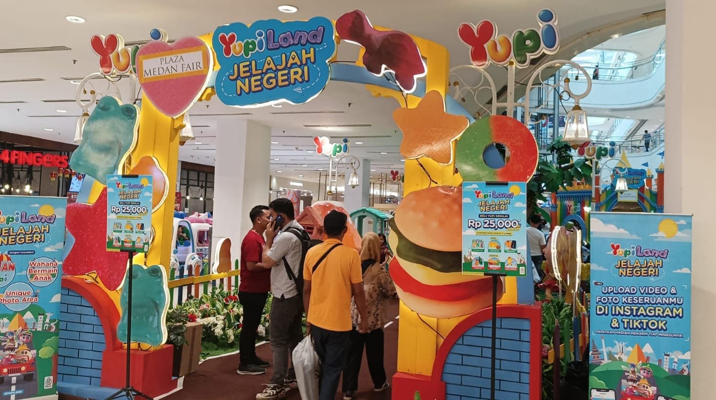 Yupiland Jelajah Negeri, Memberi Petualangan dan Keceriaan di Medan
