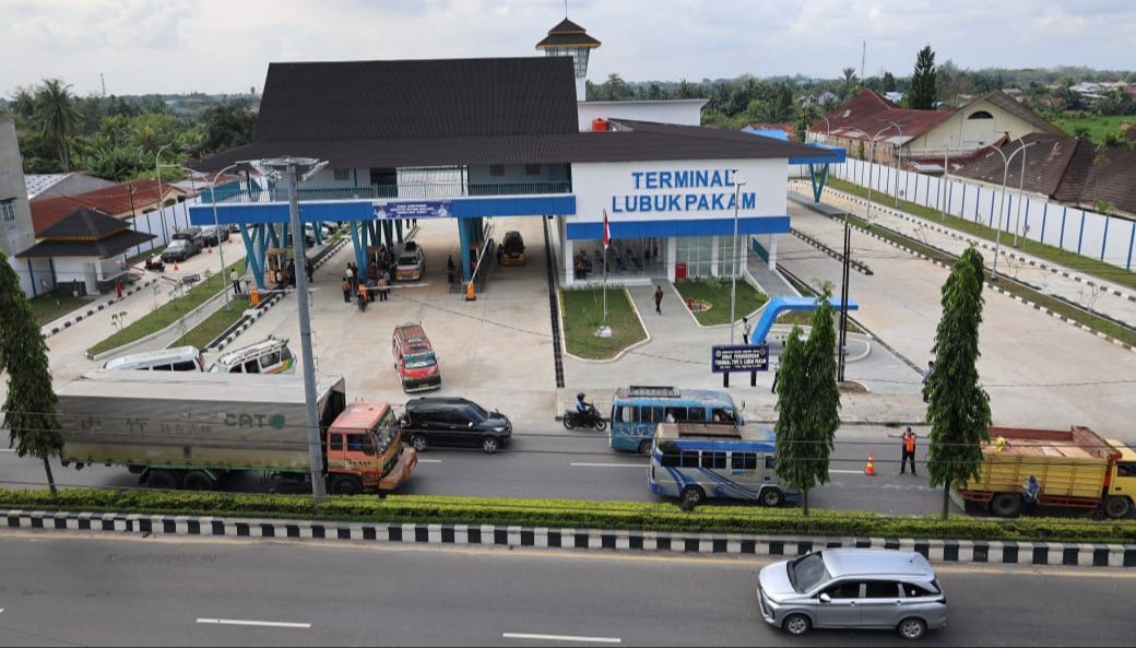 Terminal Lubuk Pakam Mulai Uji Coba, Kadishub Sumut Ajak Operator Bus dan Pengguna Jasa Angkutan Manfaatkan Fasilitas yang Disediakan
