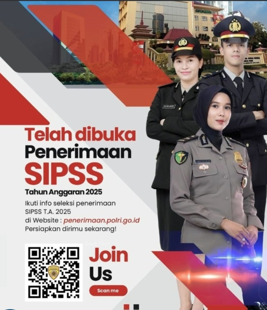 Mau Jadi Perwira Polri? Seleksi SIPSS 2025 Resmi Dibuka, Ini Syarat dan Jadwalnya