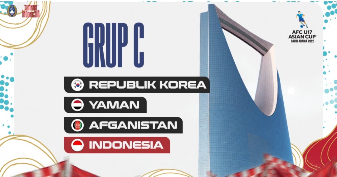 Berada di Grup C Piala Asia U17 2025, Timnas Indonesia U17 Hadapi Persaingan Ketat