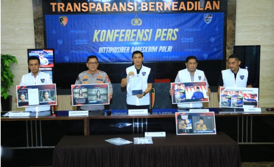 Polri Tangkap Para Pelaku Deepfake yang Catut Nama Presiden, Wakil hingga Menkeu