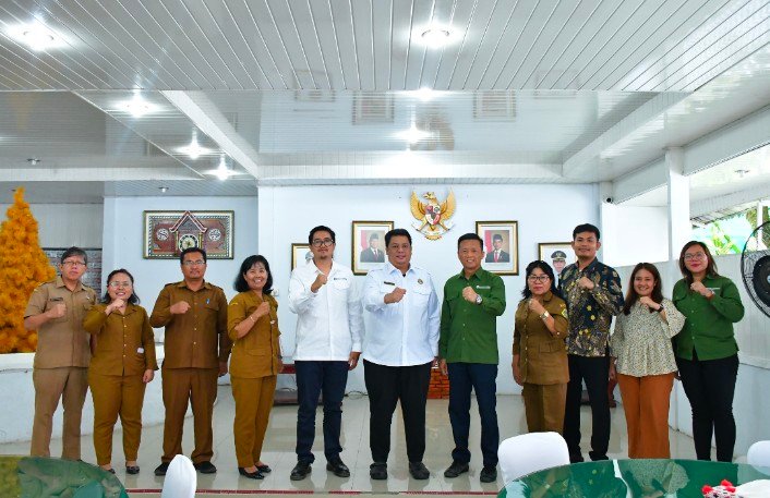 Bupati Samosir Terima Audiensi Kepala Kantor Perwakilan BI Sibolga