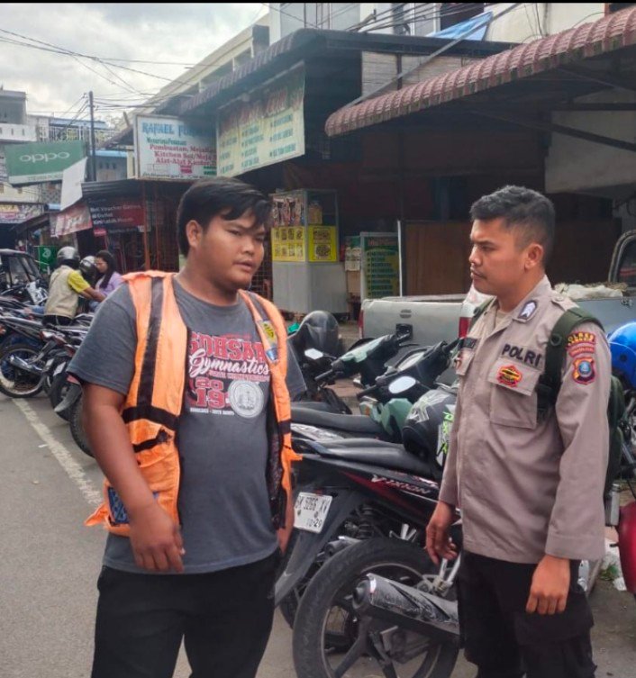 Polsek Pangururan Tingkatkan Keamanan di Pasar Utama Samosir