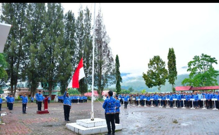 Pemkab Samosir Peringati Hari Kesadaran Nasional Awal Tahun 2025