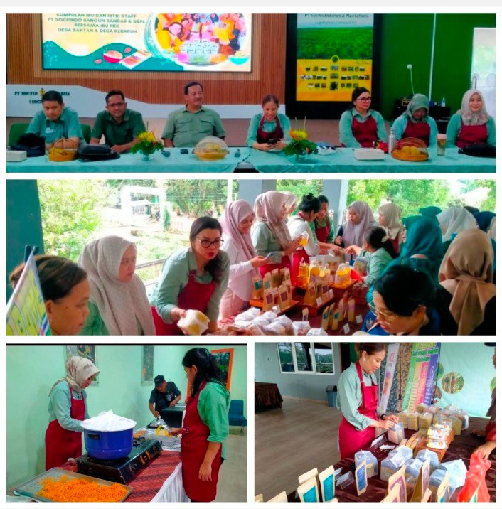 Peragakan Mie Sehat Tanpa Pengawet, KISS PT.Socfindo Medan,Berencana Gandeng Bumdes di Sergai