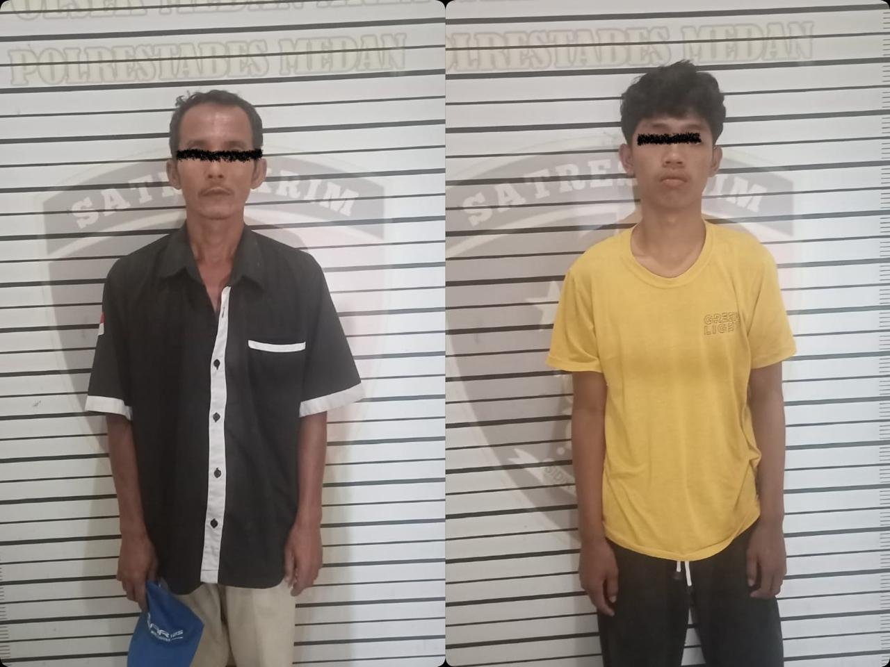 Polisi Tangkap 2 Pelaku Pencurian Becak Bandrek di Medan Denai