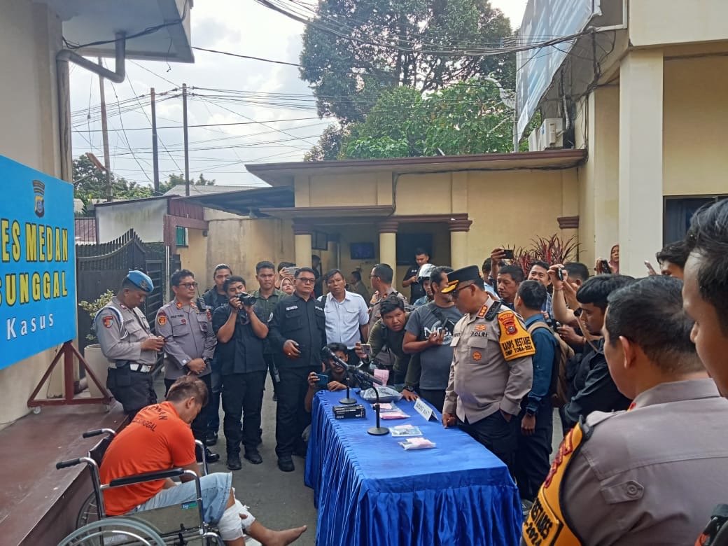 Tak Sampai 24 Jam, Pelaku Jambret Diringkus Polsek Sunggal