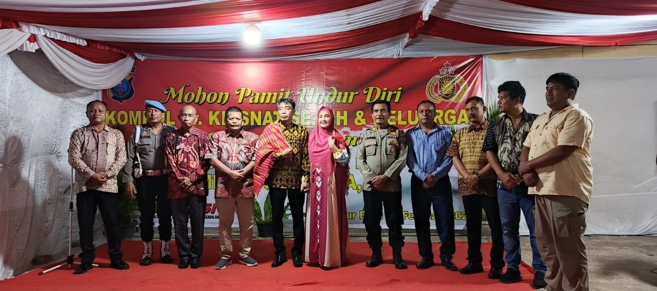 Pisah Sambut Kapolsek Pancur Batu: Kompol Dr. Krisnat Pamit, Kompol H. Djanuarsa Siap Melanjutkan Tugas