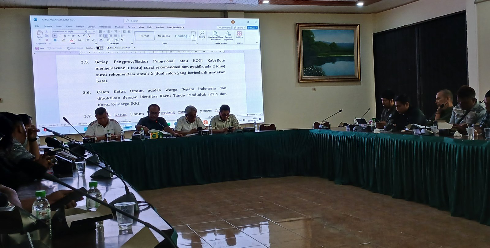 8 April, Pendaftaran Bakal Calon Ketua KONI Sumut
