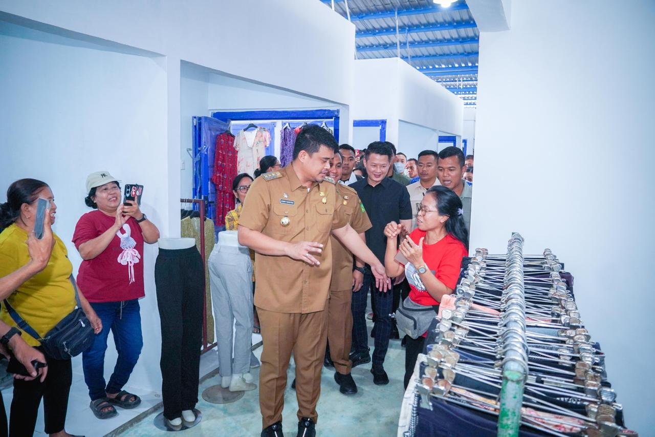 Revitalisasi Pasar Simalingkar, Bobby Nasution: Pembangunan ini Kolaborasi Pemerintah dan Pedagang