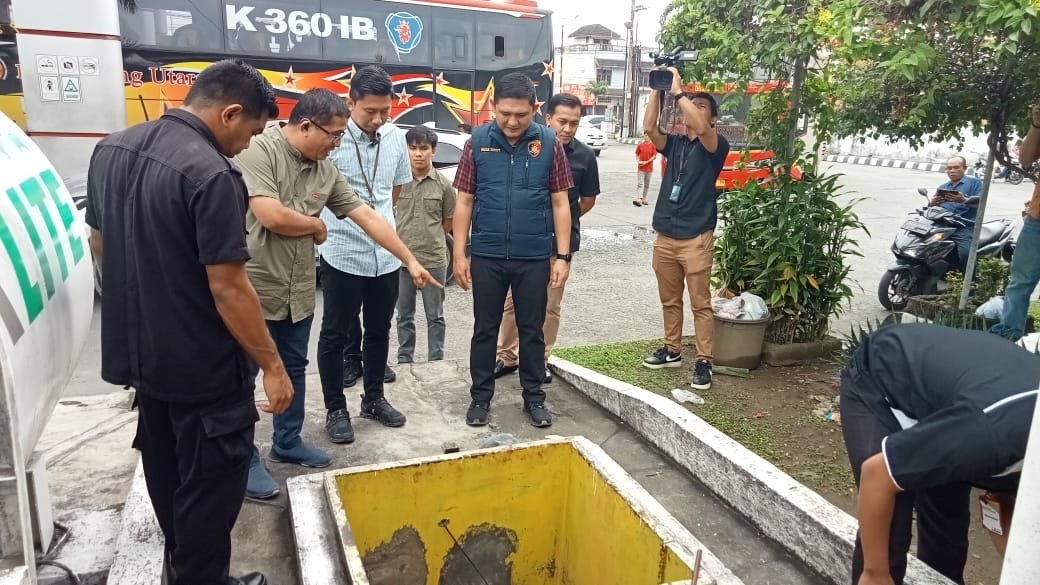 Pastikan Stok BBM Aman, Polda Sumut Sidak ke SPBU