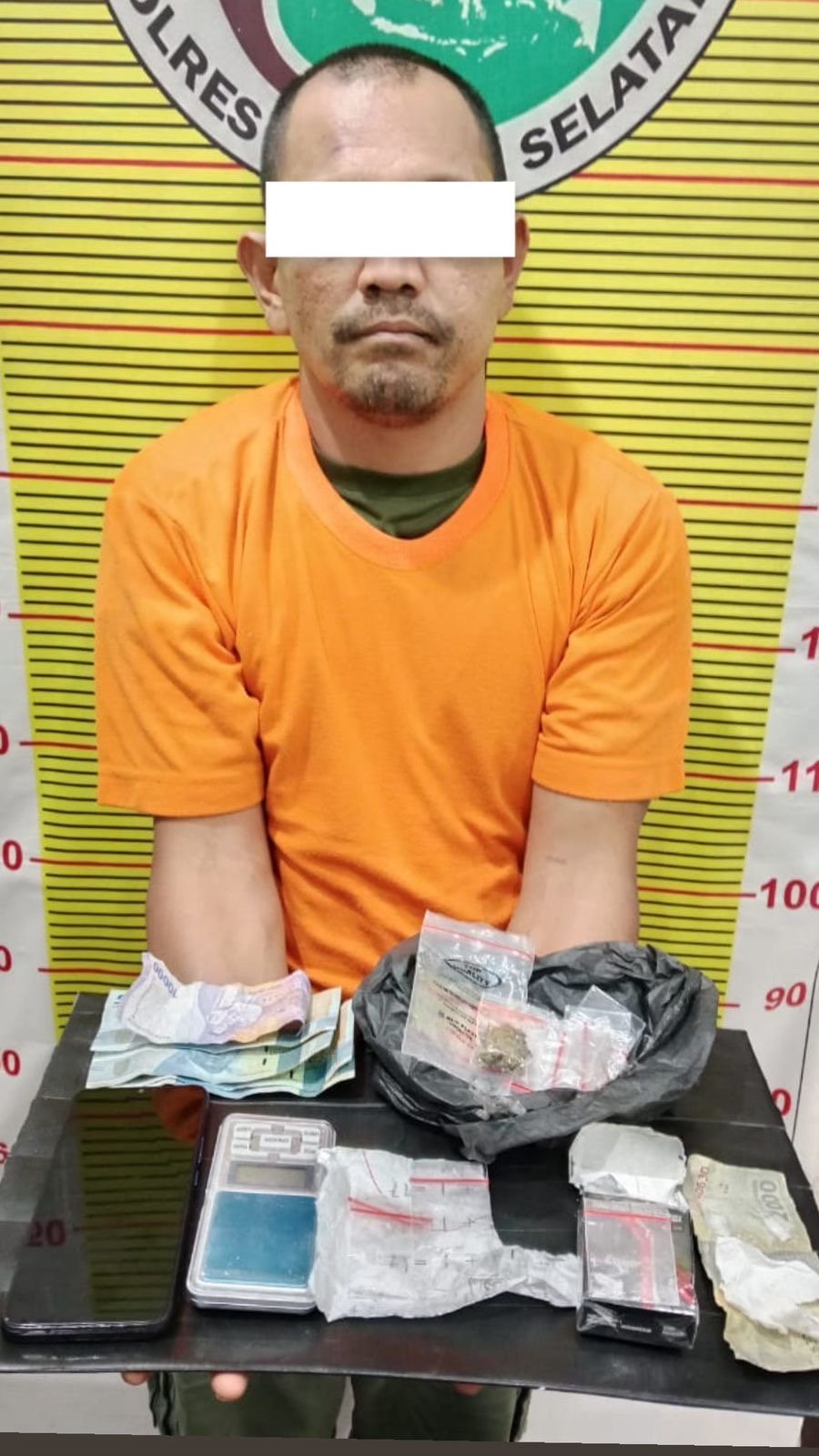 Residivis Bandar Narkoba Dibekuk Polres Tapsel
