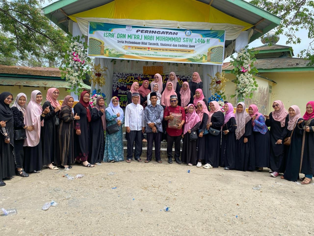 Peringatan Isra Mikraj 1446 H di Yayasan Darma Patra Pangkalan Susu Berlangsung Khidmat