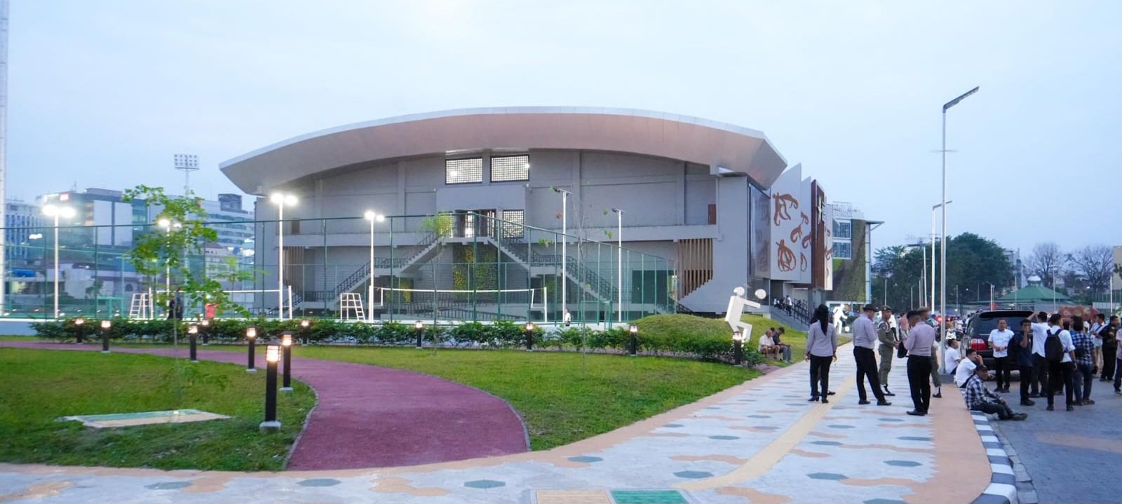 Grand Launching Urban Community Park Kebun Bunga, Bobby Nasution: Rawat dan Lahirkan SDM Olahraga Unggul