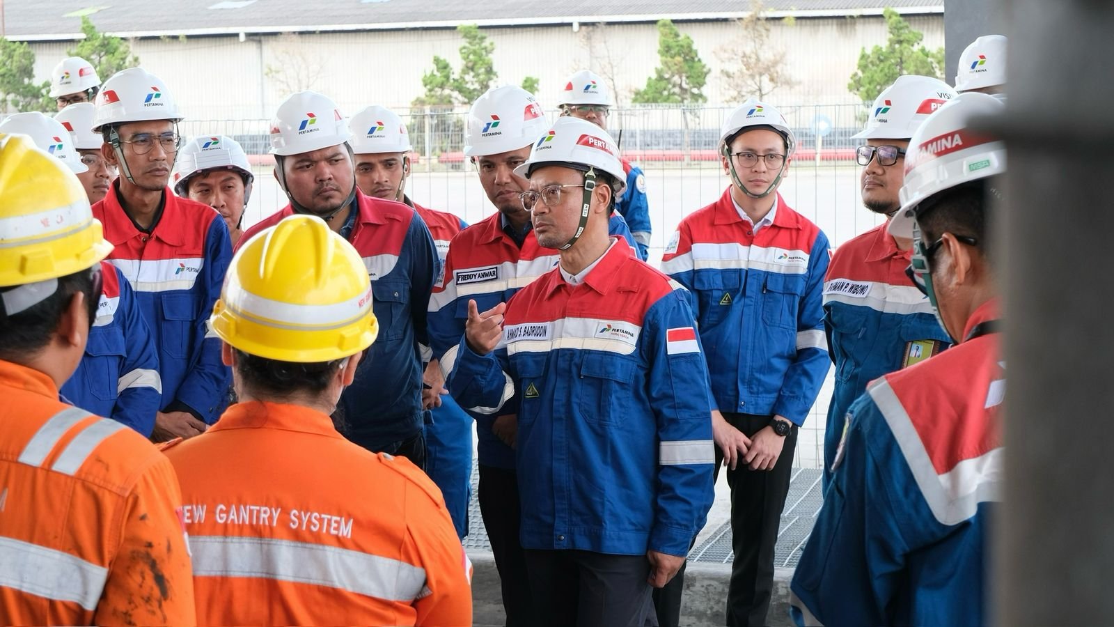 Kesiapan Swasembada Energi, Direktur Manajemen Risiko Pertamina Lakukan Peninjauan Sarfas di Medan