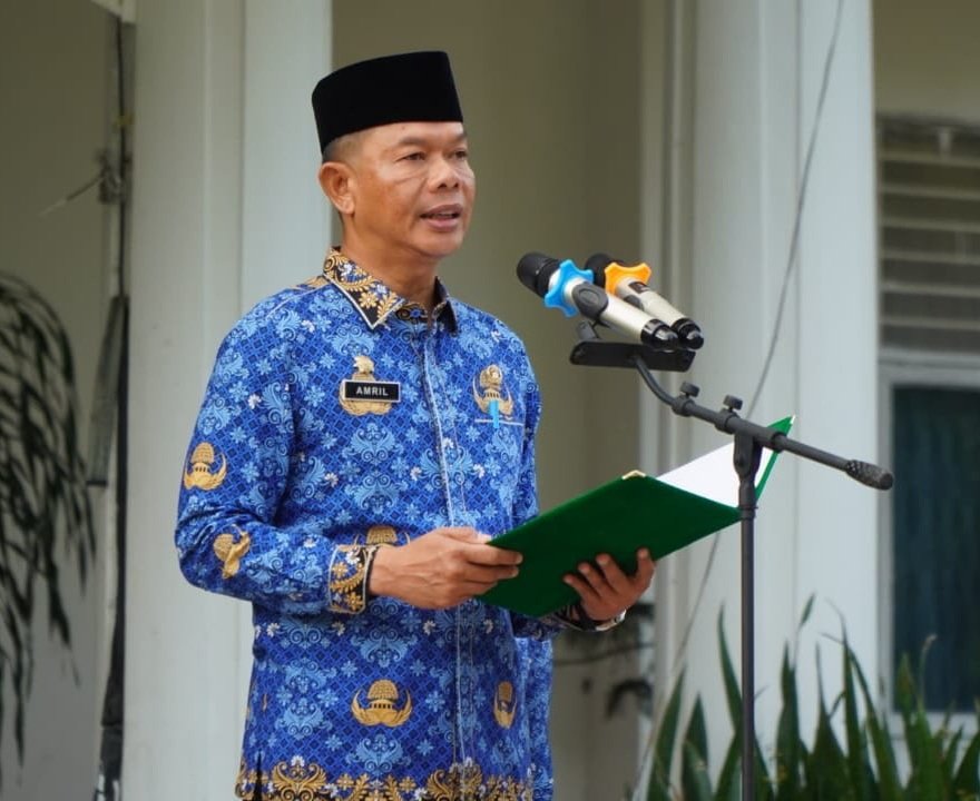 Pimpin Apel Hari Kesadaran Nasional, Sekda Langkat Tekankan Digitalisasi Pemerintahan