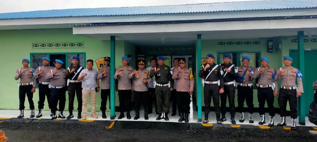 Kapolres Tanah Karo Kunjungi Kantor Subdenpom 1/2-1 Kabanjahe