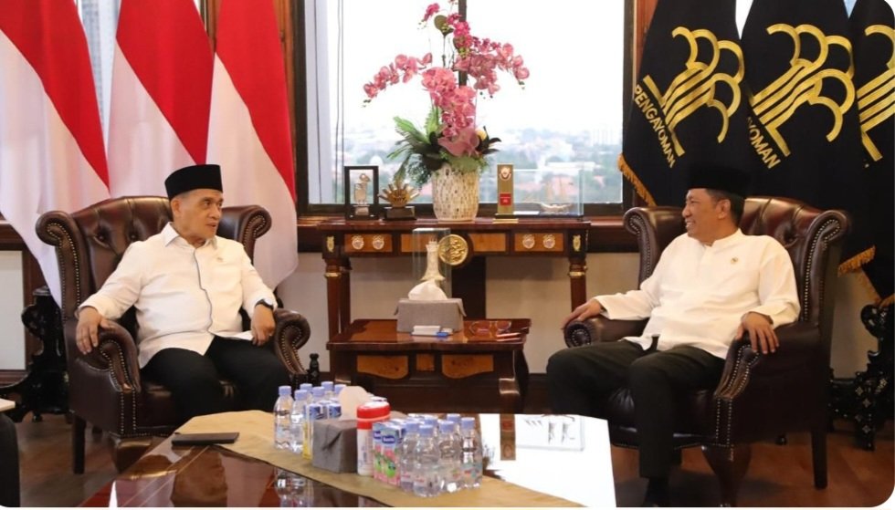 Wamenag dan Menteri Hukum, Bahas Pemekaran Ditjen Pendidikan Islam