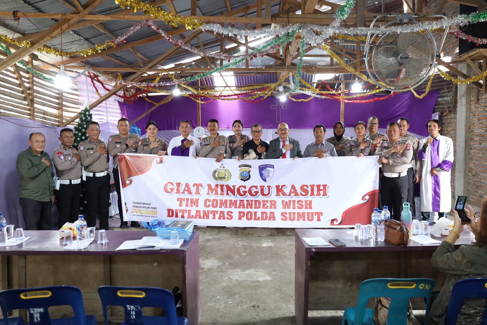 Hadir di Tengah Masyarakat, Dirlantas Polda Sumut Gelar Minggu Kasih