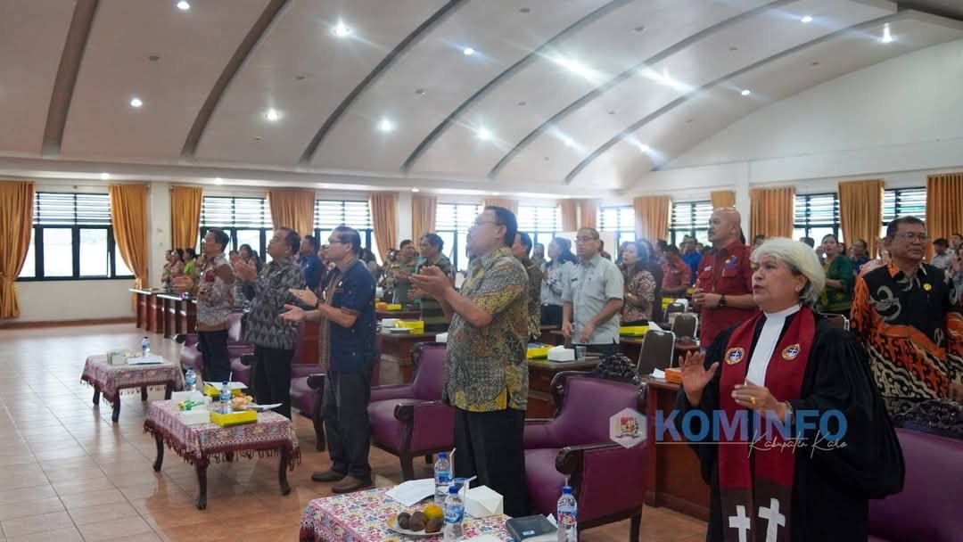 Pemkab Karo Gelar Ibadah Oikumene, Bupati dan Wakil Bupati Turut Hadir