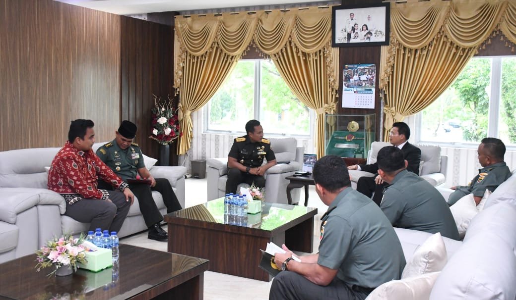 Pangdam I/BB Terima Audiensi Ephorus HKBP, Perkuat Sinergi demi Kesejahteraan Masyarakat