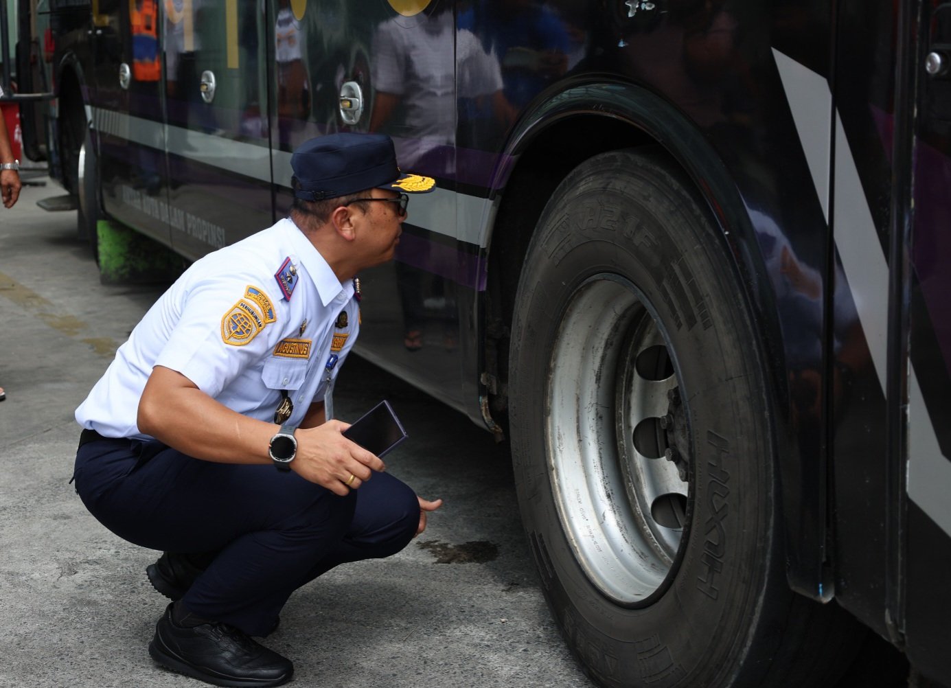 Rampcheck Tahap I, Ratusan Kendaraan Diminta Untuk Perbaikan