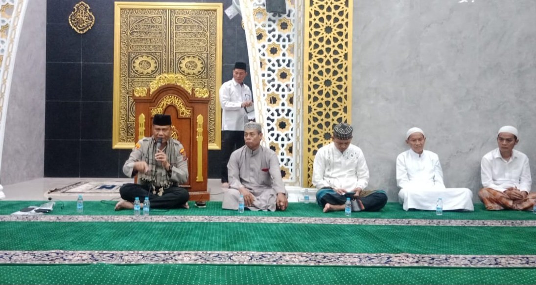 Kapolsek Patumbak Ceramah Kamtibmas di Bulan Suci Ramadhan