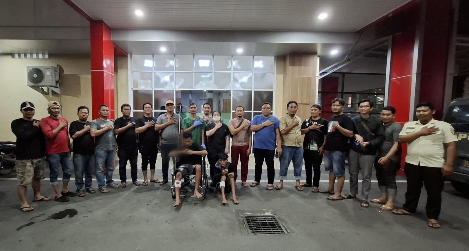 Polsek Medan Helvetia Tangkap 4 Begal Berkelewang, 2 Ditembak