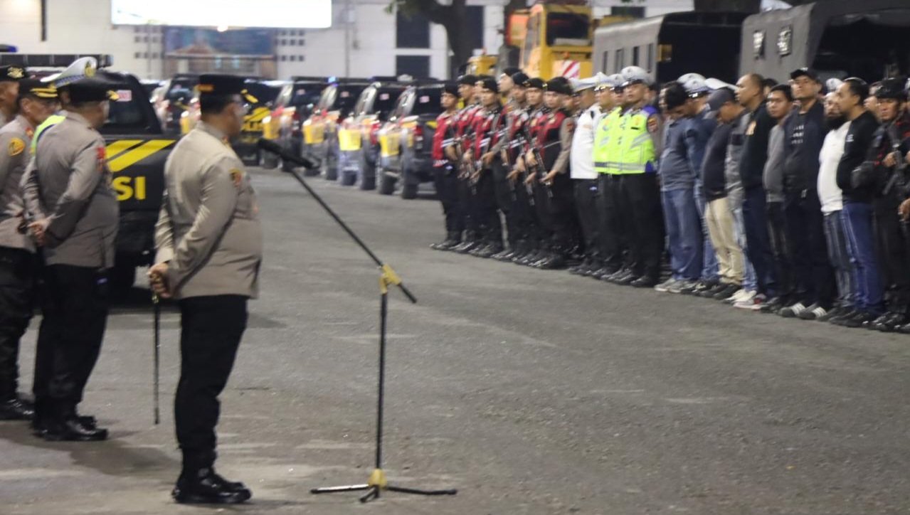 Kapolrestabes Medan Gelar Apel KRYD Antisipasi 3C