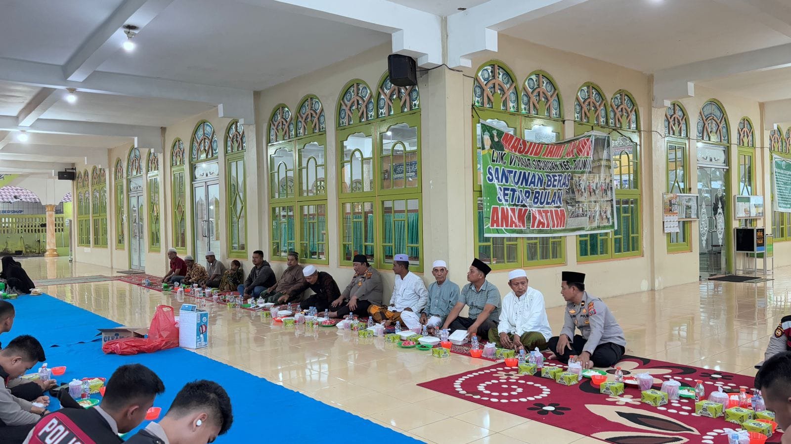 Tingkatkan Kepercayaan Publik, Kapolres Palas Tatap Muka Dengan Tokoh Masyarakat dan Agama, Sekaligus Berbagi Takjil