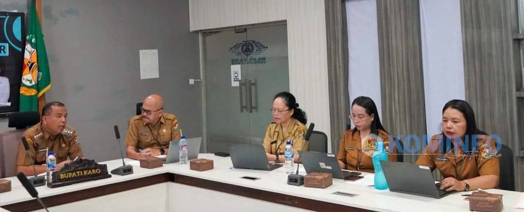 Bupati Karo Ikuti Webinar Rilis dan Sosialisasi IDSD