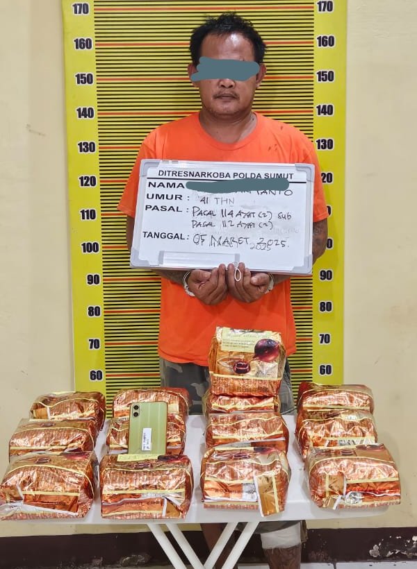 Polda Sumut Ungkap 13 Kg Sabu Dilas dalam Tangki BBM