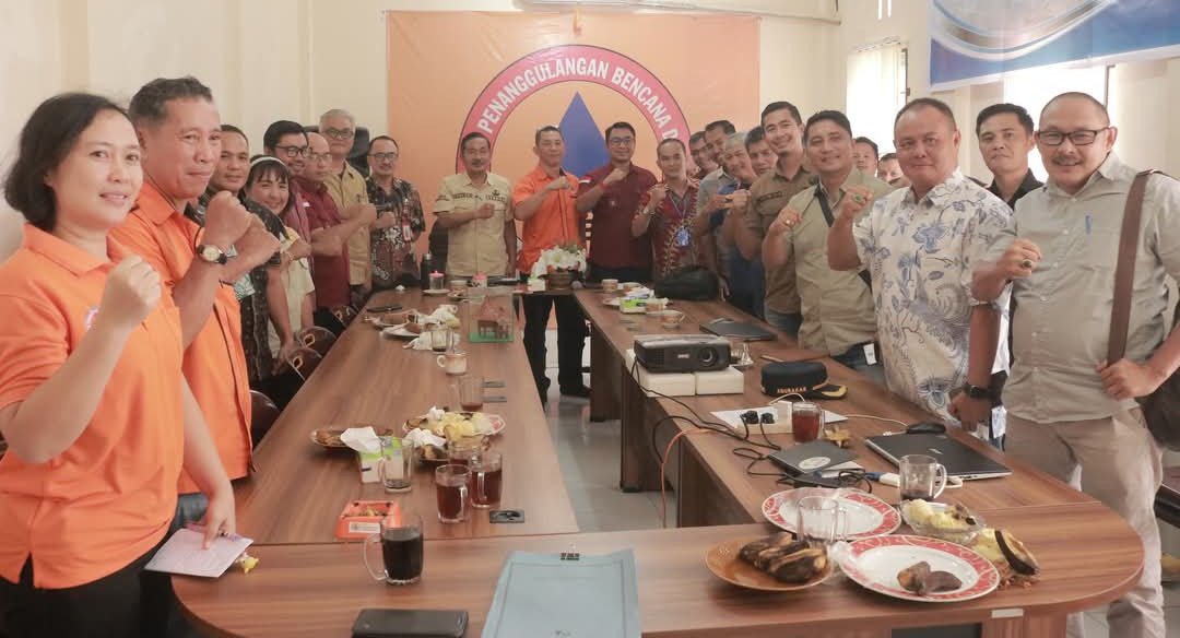 BPBD Kota Gunung Sitoli Gelar Rapat Penanggulangan Bencana