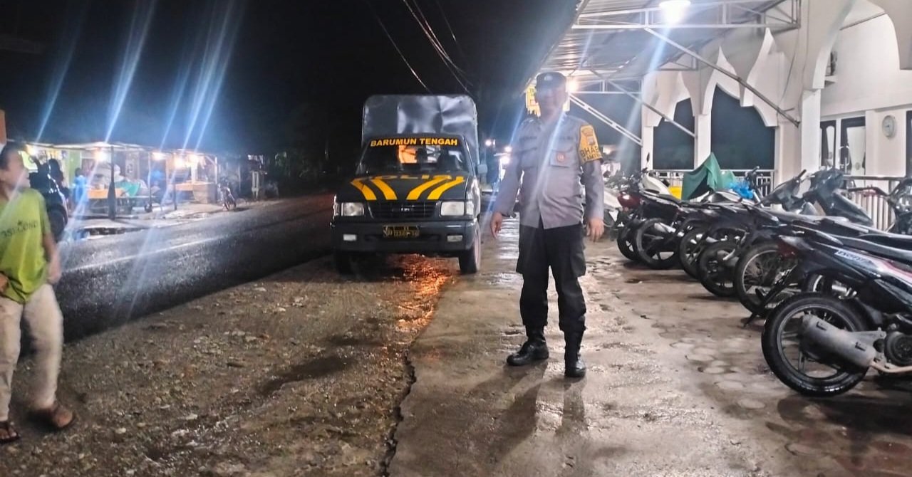 Polsek Barteng Patroli Blue Light Ramadhan 1446 H/2025 M