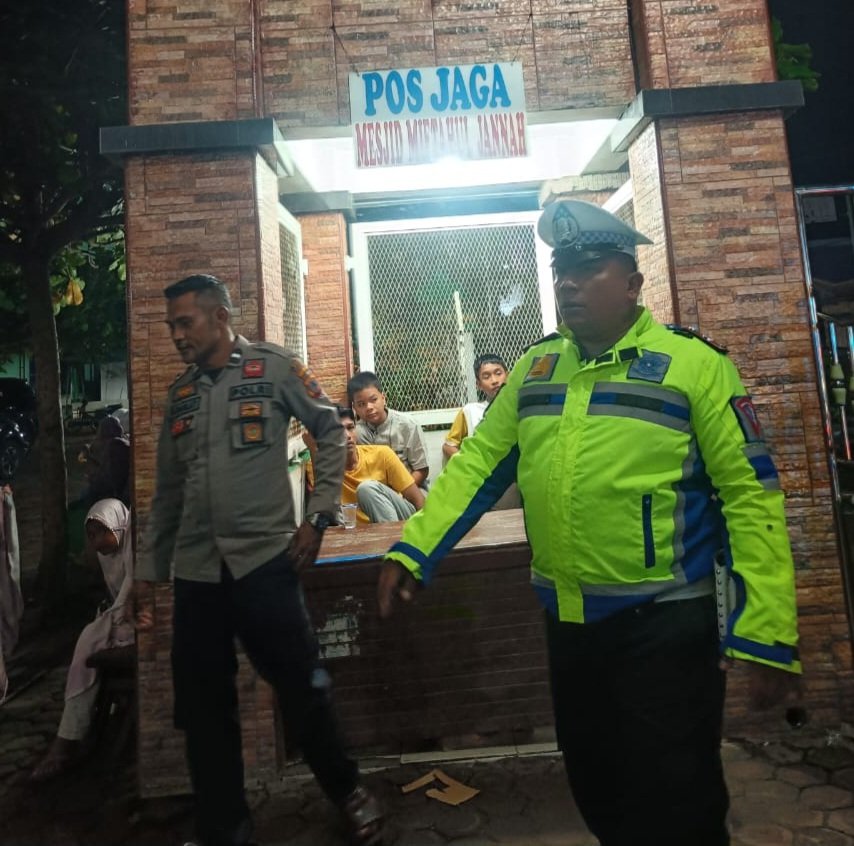 Polsek Barumun Laksanakan Patroli Subuh Antisipasi Gangguan Kamtibmas