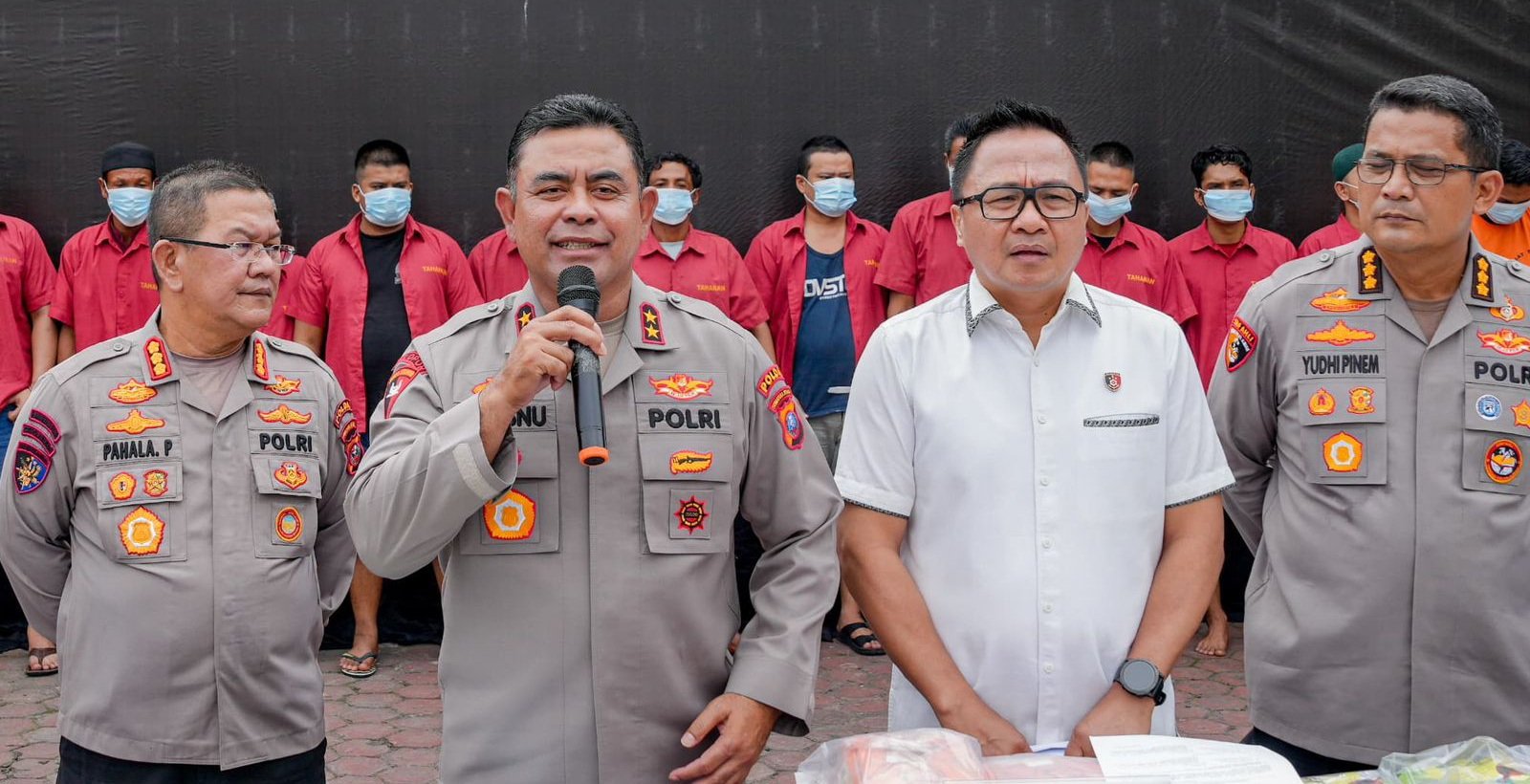 Ungkap 132 Kasus Narkoba, Polda Sumut Amankan 164 Tersangka