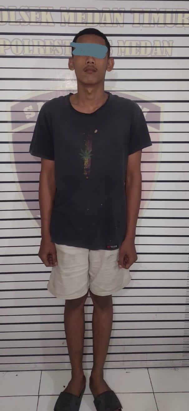Warga Jalan Gaharu Diamankan Reskrim Polsek Medan Timur