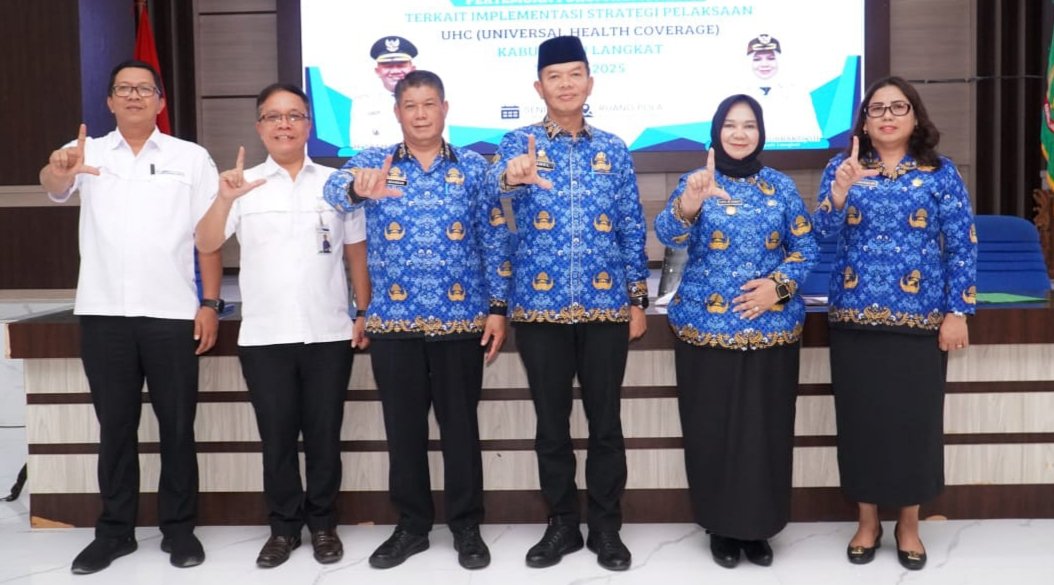 Bupati Langkat Dorong Pencapaian UHC 2025