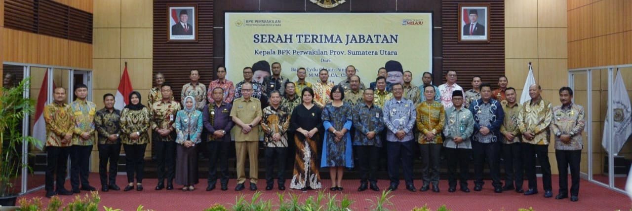 Bupati Langkat Hadiri Sertijab Kepala BPK Sumut
