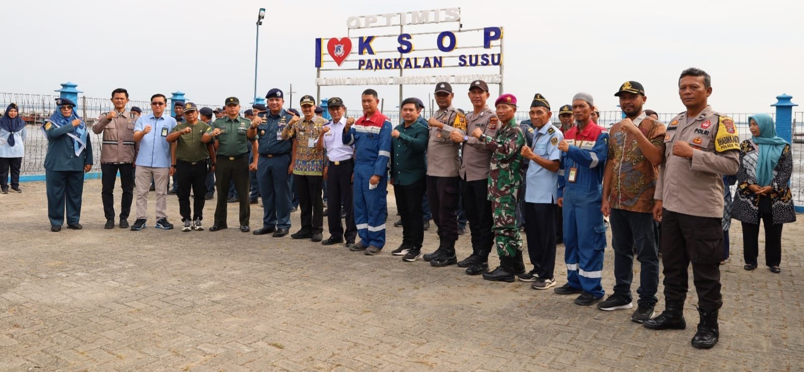 Otoritas Pelabuhan Kelas IV Pangkalan Susu, Apel Kesiapan Pembukaan Posko Terpadu