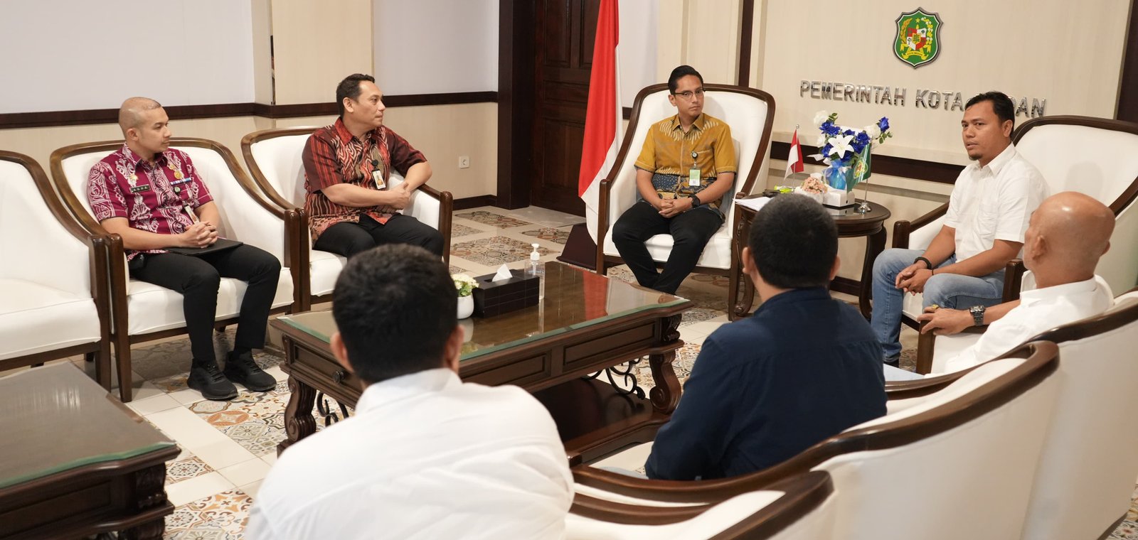 Persatuan Wartawan Unit Pemko Medan Siap Bersinergi Wujudkan Program Wali Kota Medan