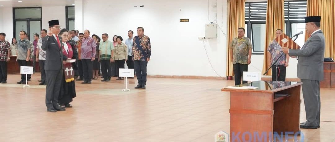 Bupati Lantik Penjabat Sekretaris Daerah Kabupaten Karo