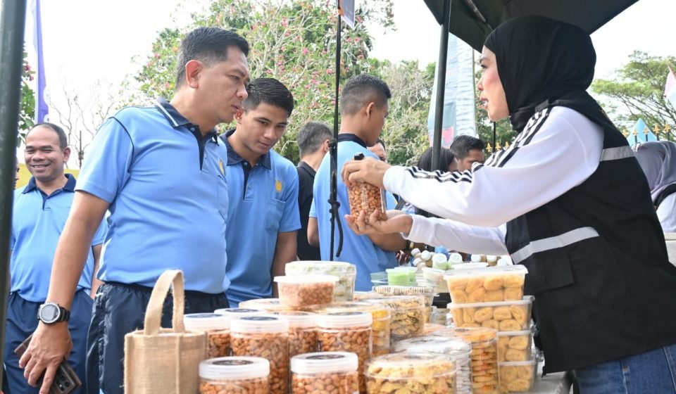 Peringati HUT Ke-79, TNI AU Wilayah Medan Gelar Bazar Murah