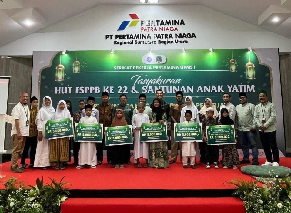 HUT ke 22 FSPPB, Serikat Pekerja Pertamina Selenggarakan Santunan Anak Yatim