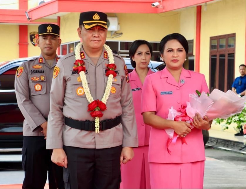 Sertijab Kapolres Pelabuhan Belawan, AKBP Janton Silaban Digantikan AKBP Oloan Siahaan