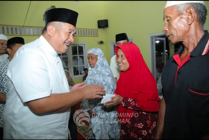 Safari Ramadhan 1446 H / 2025 M, Bupati Asahan Kunjungi Masjid Al – Iradah Desa Pulau Bandring