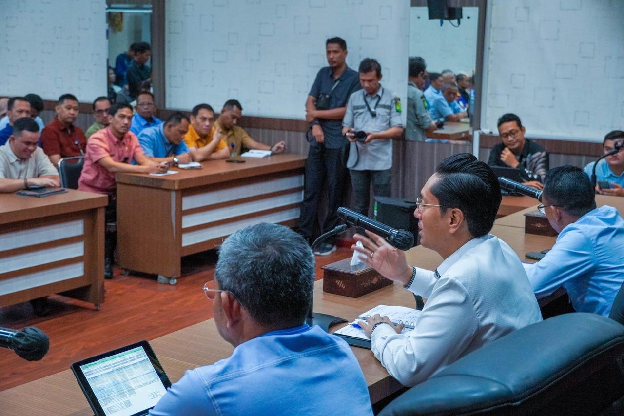 Pimpin Rapat Pertama dengan 26 OPD dan 21 Camat, Rico-Zaki Sampaikan Ini