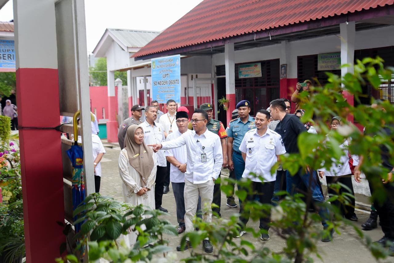 Kunjungi SDN 060970 Belawan, Zakiyuddin : Perlahan Akan Dibenahi
